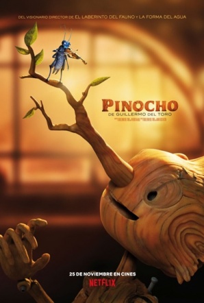 Imagen de Pinocho de Guillermo del Toro