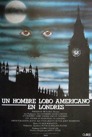 Imagen de Un hombre lobo americano en Londres