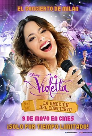 Imagen de Violetta. La emoción del concierto