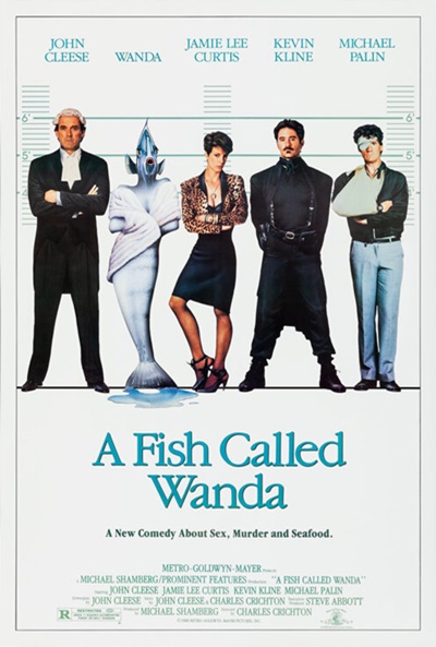 Póster de Un pez llamado Wanda