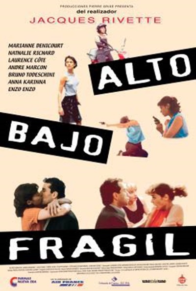 Póster de Alto bajo frágil
