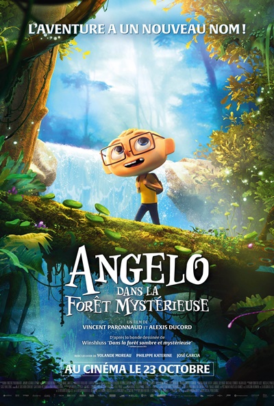 Póster de Angelo en el bosque misterioso