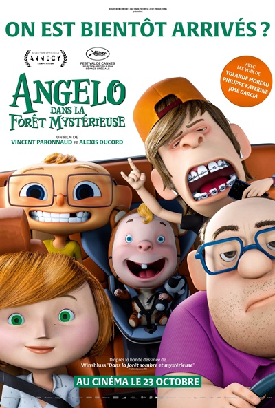 Póster de Angelo en el bosque misterioso