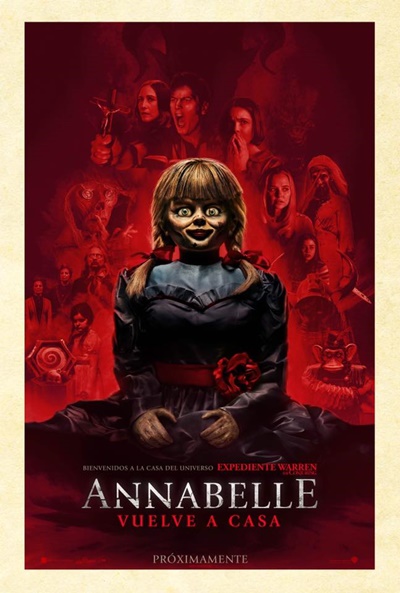 Póster de Annabelle vuelve a casa