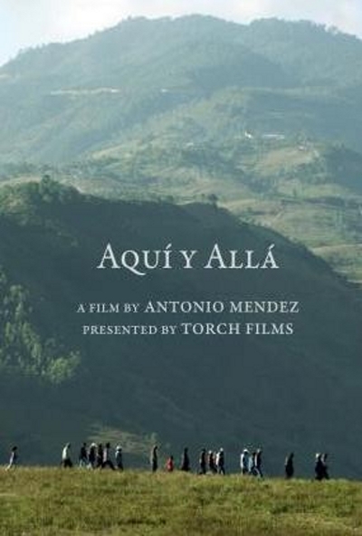 Póster de Aquí y allá