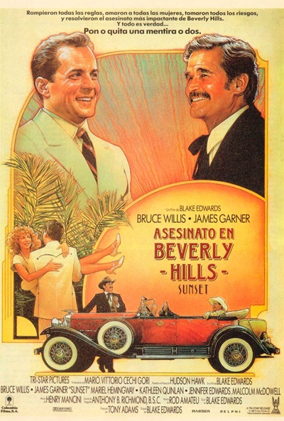 Póster de Asesinato en Beverly Hills