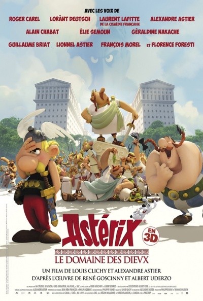 Póster de Astérix: La residencia de los dioses