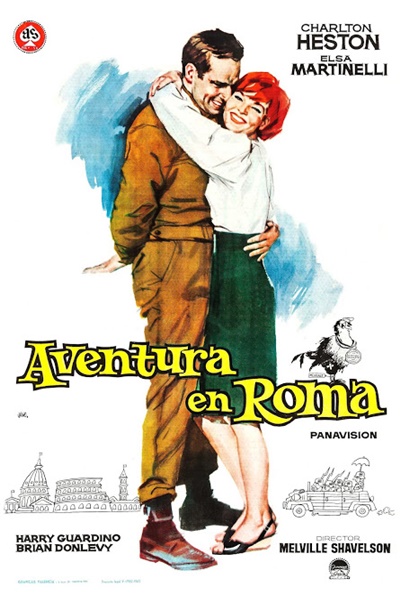 Póster de Aventura en Roma