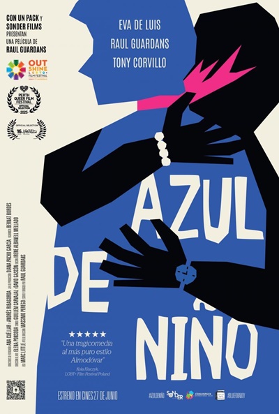 Póster de Azul de niño