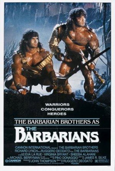 Póster de Los bárbaros