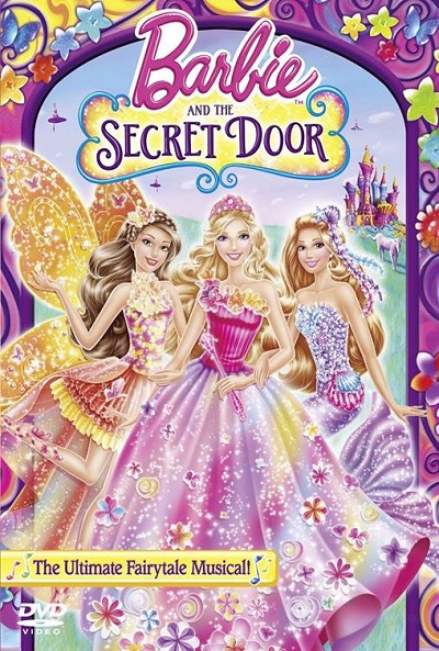 Póster de Barbie y la puerta secreta