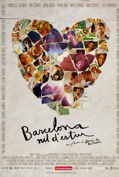 Póster de Barcelona, noche de verano