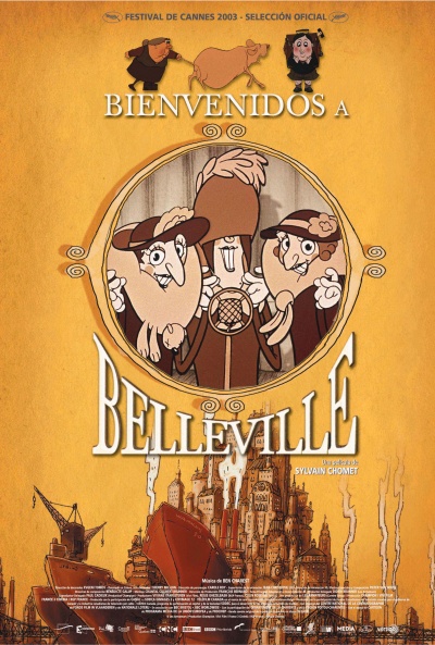 Póster de Bienvenidos a Belleville