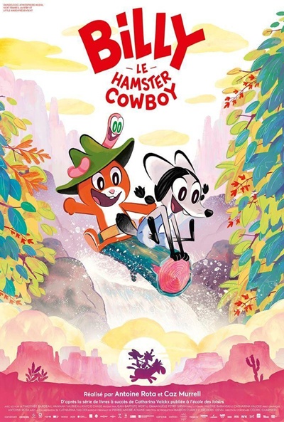 Póster de Billy el hámster cowboy