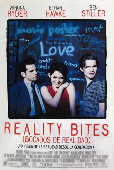 Póster de Reality Bites (Bocados de realidad)