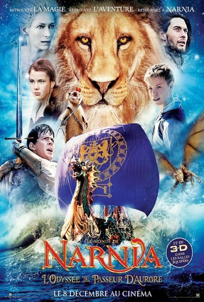 Póster de Las crónicas de Narnia: La travesía del Viajero del Alba