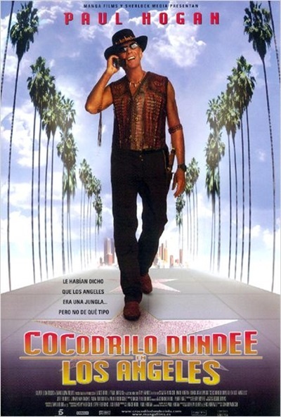 Póster de Cocodrilo Dundee en Los Angeles