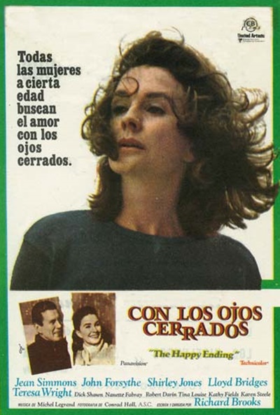 Póster de Con los ojos cerrados
