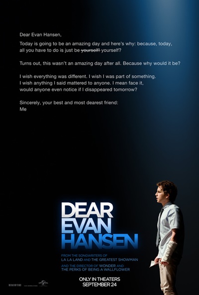 Póster de Querido Evan Hansen