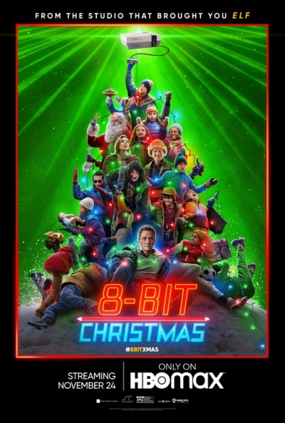 Póster de Navidad en 8 Bits