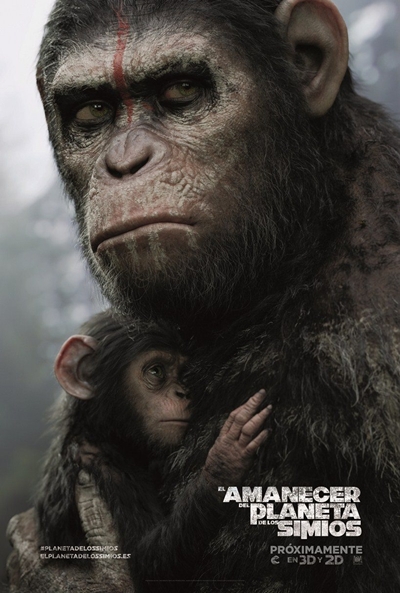 Póster de El amanecer del planeta de los simios