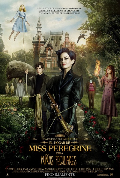 Póster de El hogar de Miss Peregrine para niños peculiares