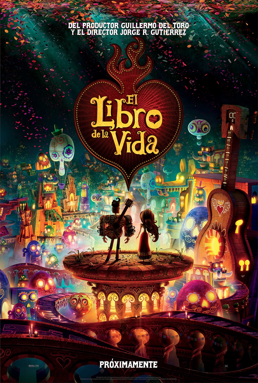  El Libro De La Vida Cartel Final Para Espa a