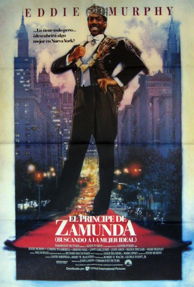 Póster de El príncipe de Zamunda