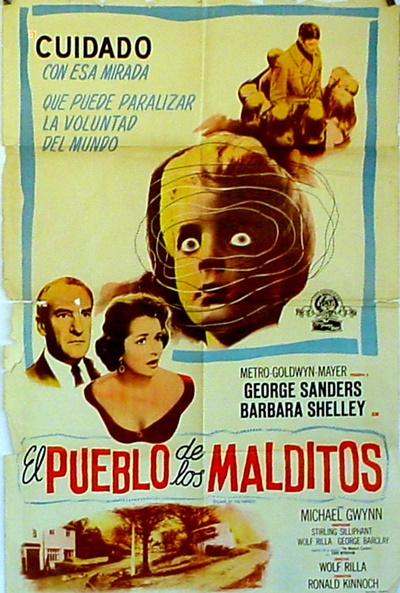 Póster de El pueblo de los malditos