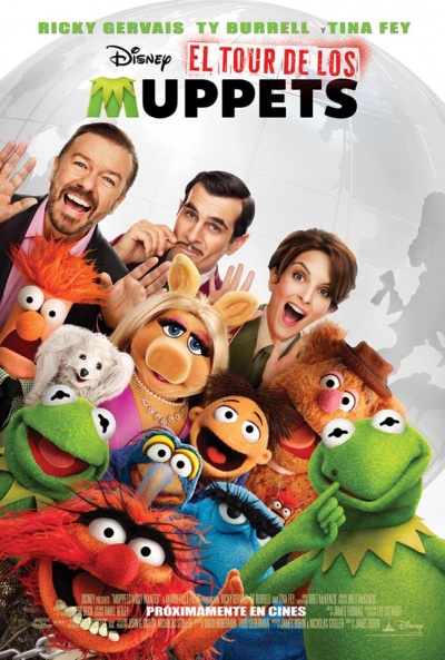 Póster de El tour de los Muppets