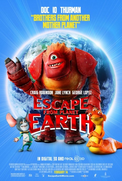 Póster de Escape From Planet Earth