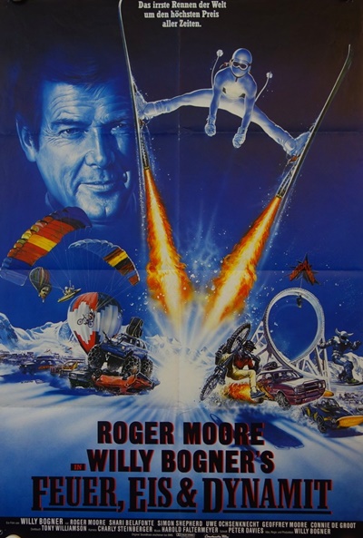 Póster de Fuego, nieve y dinamita