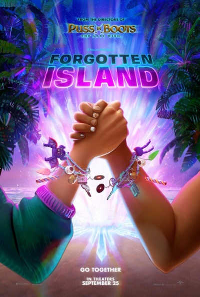 Póster de La isla olvidada
