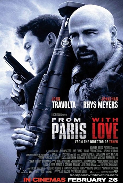 Póster de Desde París con Amor