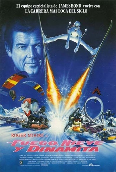 Póster de Fuego, nieve y dinamita