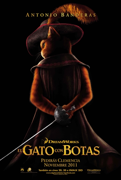 Póster de El Gato con Botas
