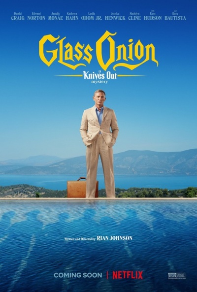 Póster de Puñales por la espalda: El misterio de Glass Onion