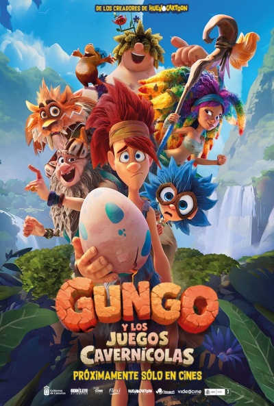 Póster de Gungo y los juegos cavernícolas