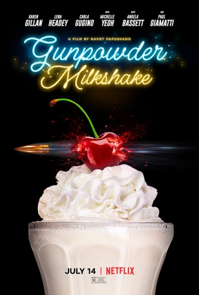 Póster de Gunpowder Milkshake (Cóctel explosivo)