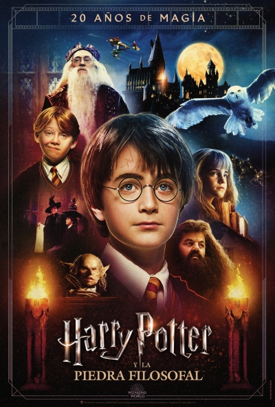 Póster de Harry Potter y la piedra filosofal