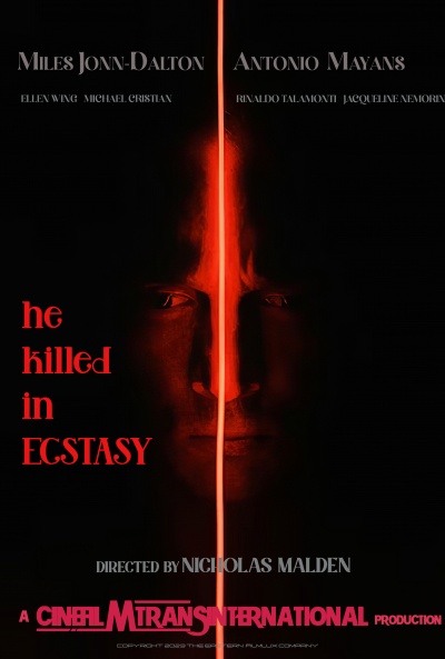 Póster de He Killed in Ecstasy