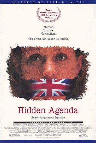 Póster de Agenda oculta