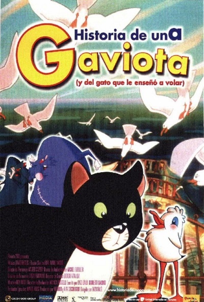 Póster de Historia de una gaviota (y del gato que le enseñó a volar)