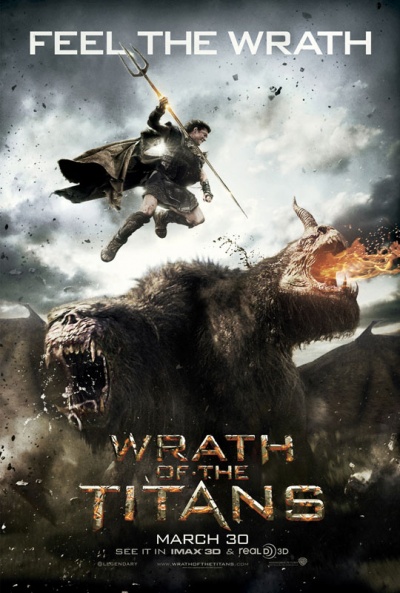 Póster de Ira de titanes