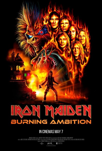 Póster de Iron Maiden: Burning Ambition