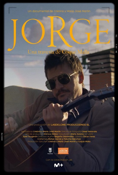 Póster de Jorge. Una travesía de Coque Malla
