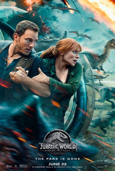 Póster de Jurassic World: El reino caído