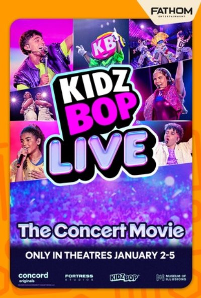 Póster de Kidz Bop Live: The Concert Movie
