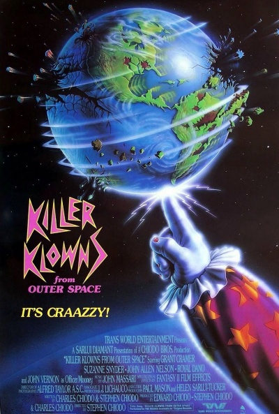 Póster de Killer Klowns (Klowns asesinos)