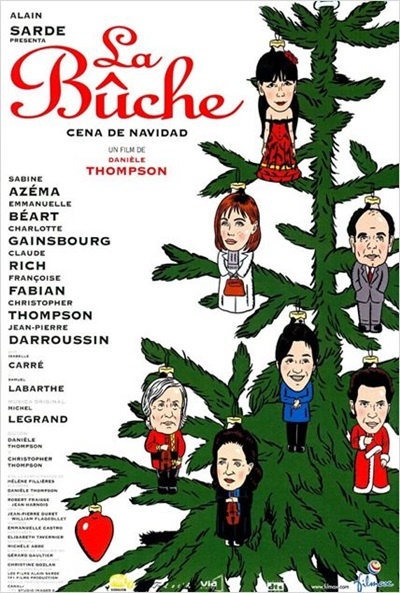 Póster de La bûche, cena de Navidad